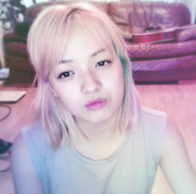 Bleached Short Hair