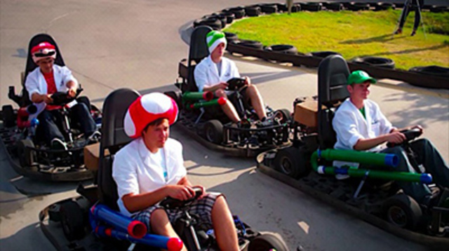 Real Life MArio Kart