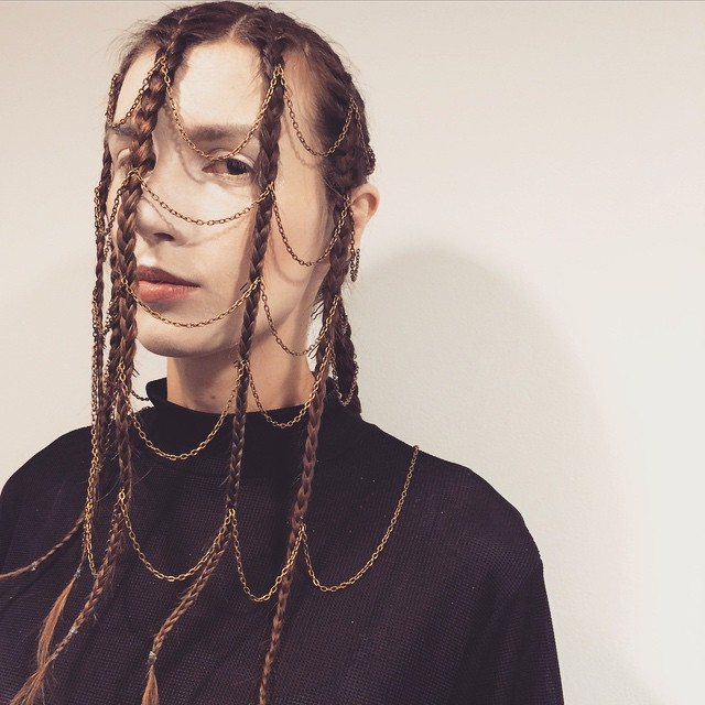 Post show plaits and chains no editing, no filter 