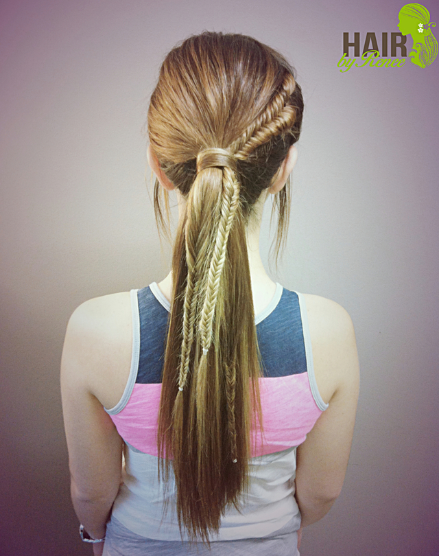 Fishtail 'n Ponytail