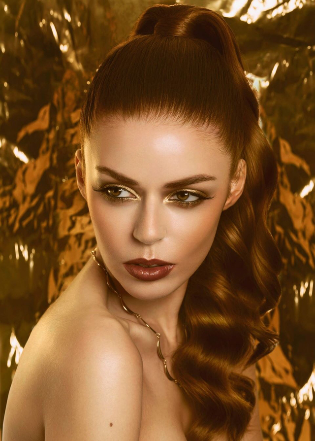 Golden Rule by Jodie Austen | Peachy Stylist & Marina Dean Francis. Sophie Moore MakeUp, Jeannette