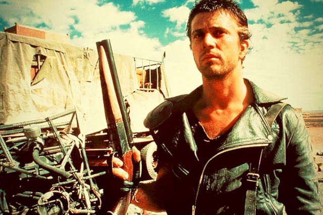 Mel Gibson in Mad Max.