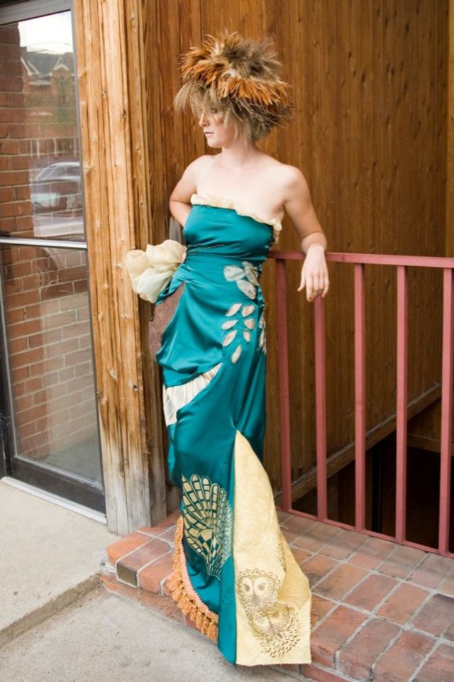 dress, make-up,  and hair.  inspiration owl