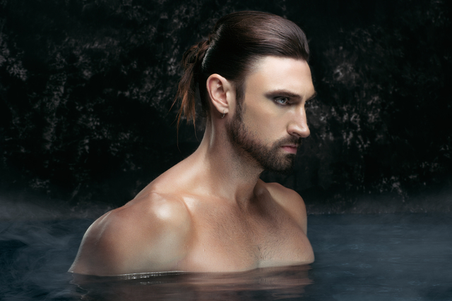 Hair: Matthew Tyldesley 
Make up: Isidro Valencia
Photography: Clay Cool
Add. processing: Jordan Hartley
Model: John Wells
Assistant: Brandy Fulton & Daisy Baker