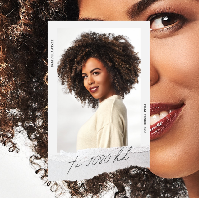 THE LOOK: Coiled 'Noel' Curls by Sam Villa Ambassador Ashley Brown