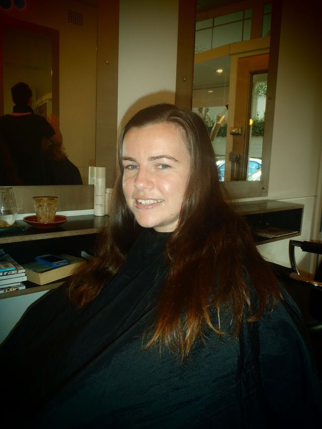 Kelsi - restyle, reshape, hair makeover - Super Deluxe Hair, Sydney - Great Haircuts, Colour and styles