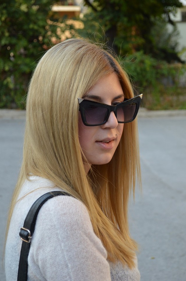cat eye sunglasses