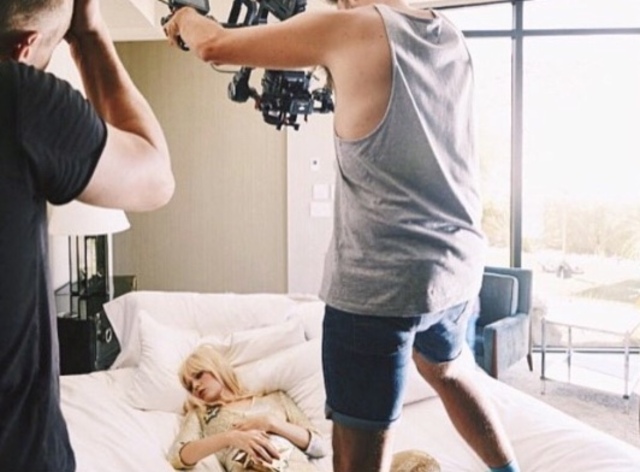 Behind the scenes while shooting with Kevin Murphy & Team