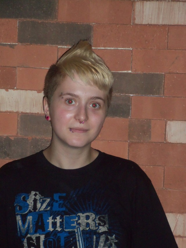 Two Tone Female Mohawk