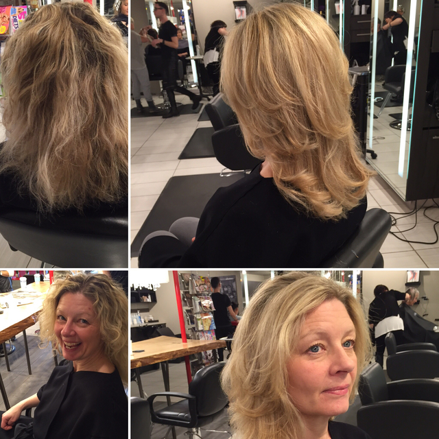 Blonde makeover 