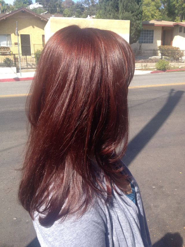 deep red