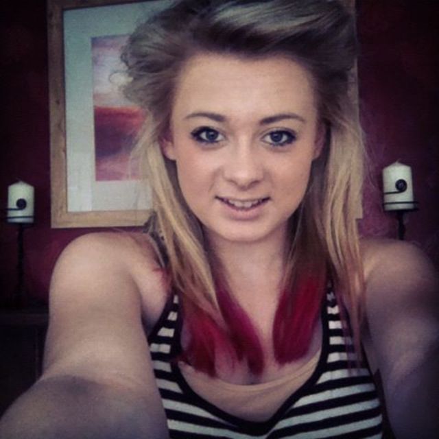 dip dye. 