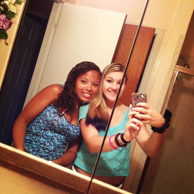 dip dye and friend