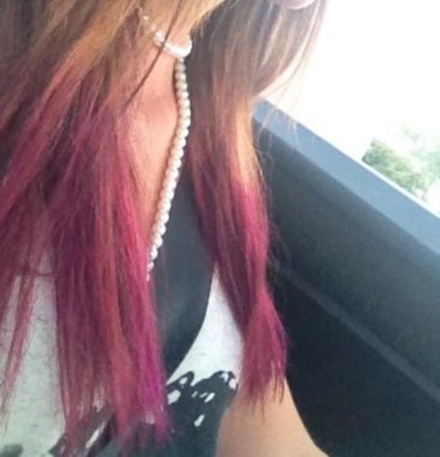 dip dye!