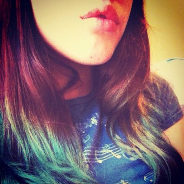 dip dyed :)