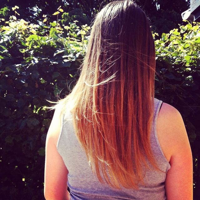 d.i.y ombré hair