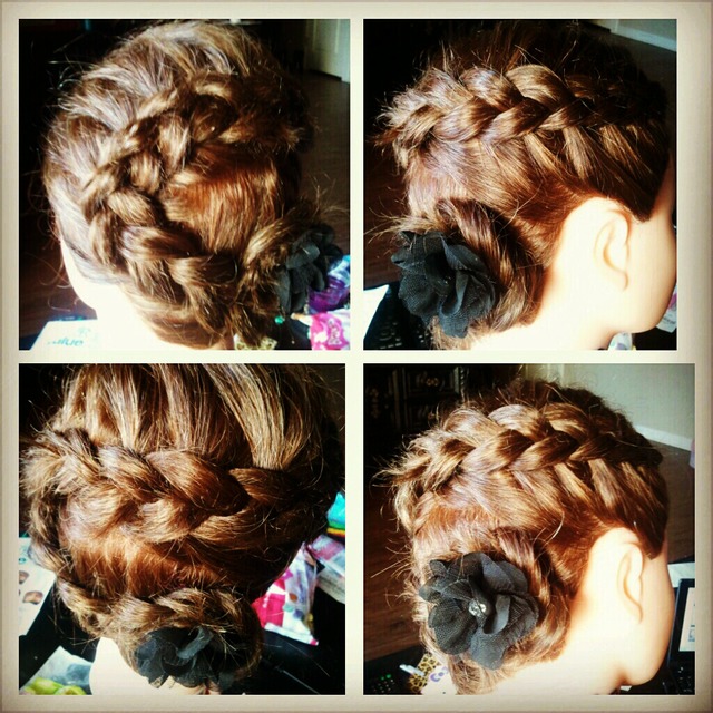 dutch flower braid