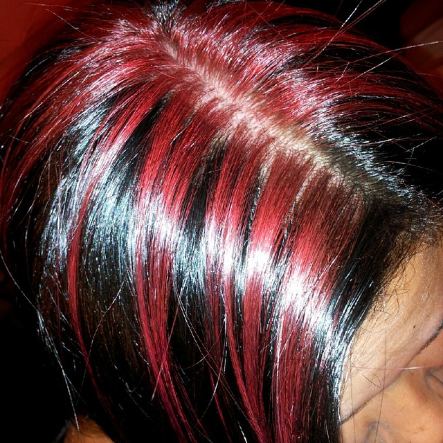dyed