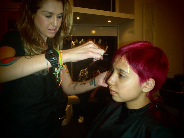 Maya Pink Dip + Restyle