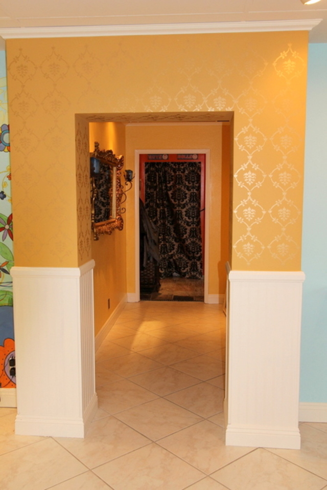 Inside our studio.