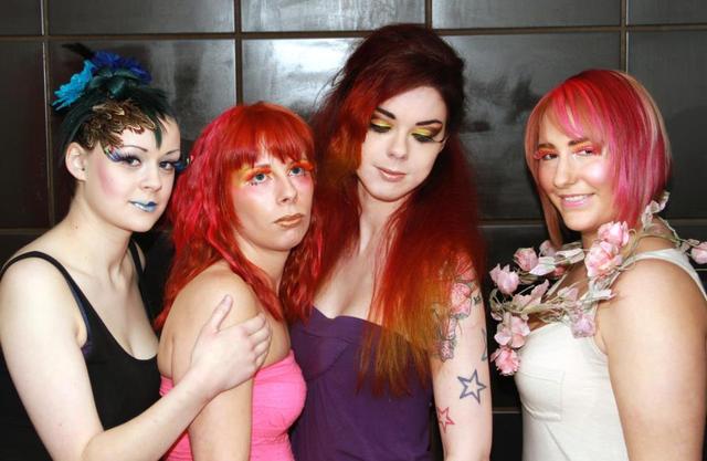 Rain Hair Design entrants for the Goldwell Colourzoom Competition 2011