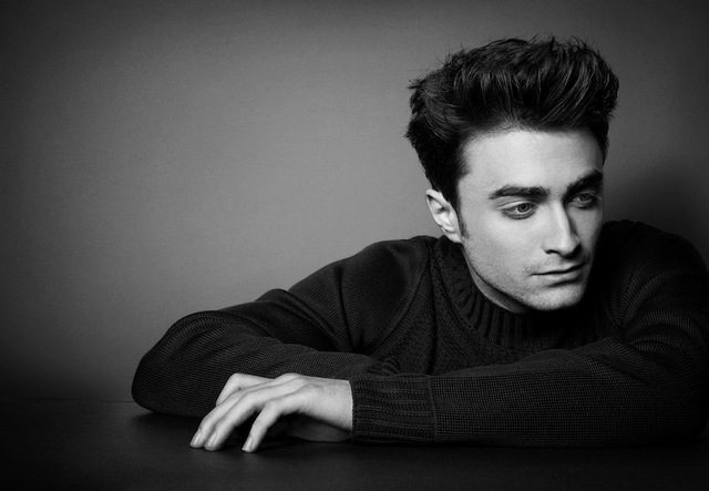 Daniel Radcliffe for OUT Magazine cover. March 2013 Hair by Dan Gregory