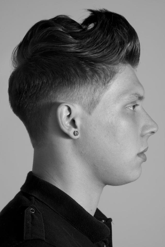 80's inspired quif and millitary sides