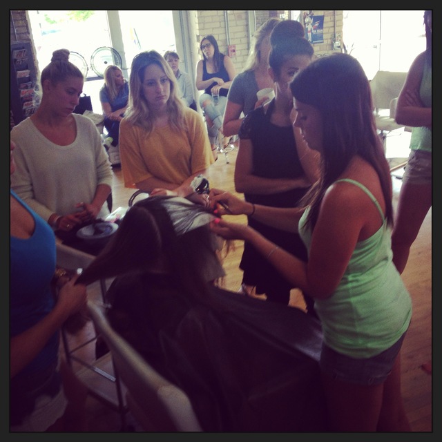 Davines Ombre Technique class