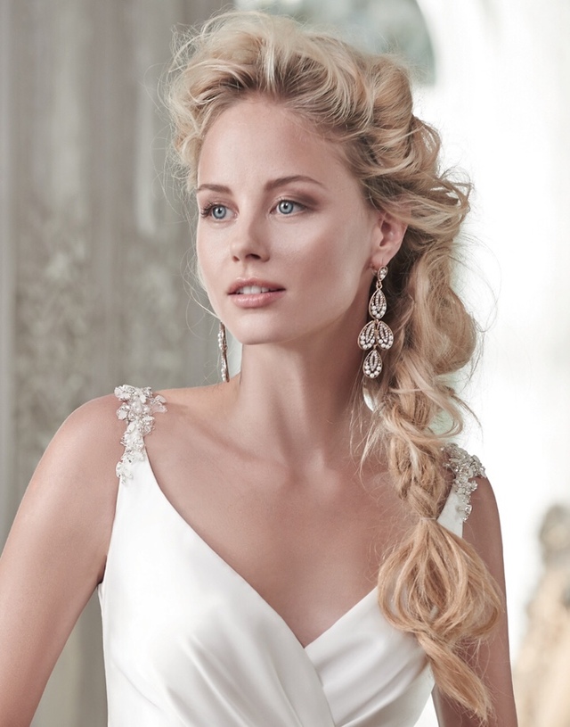 Unkept Braids for Maggie Sottero 