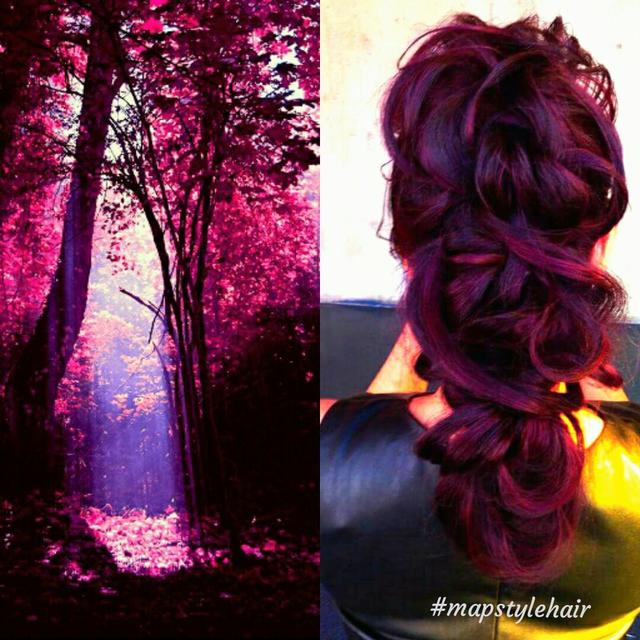 Asian burgundy