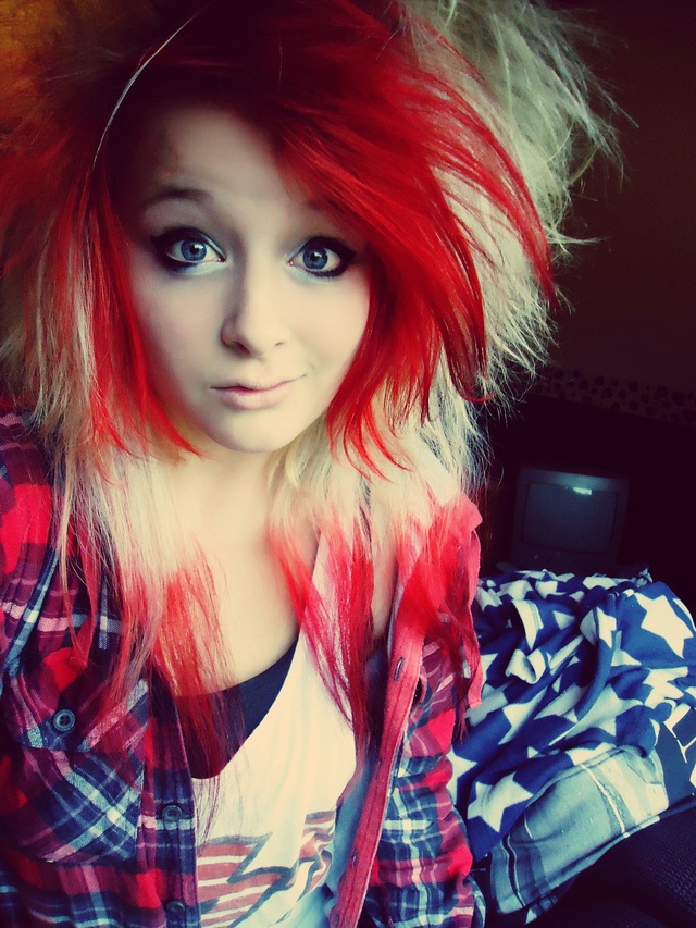 Red Dip-Dye