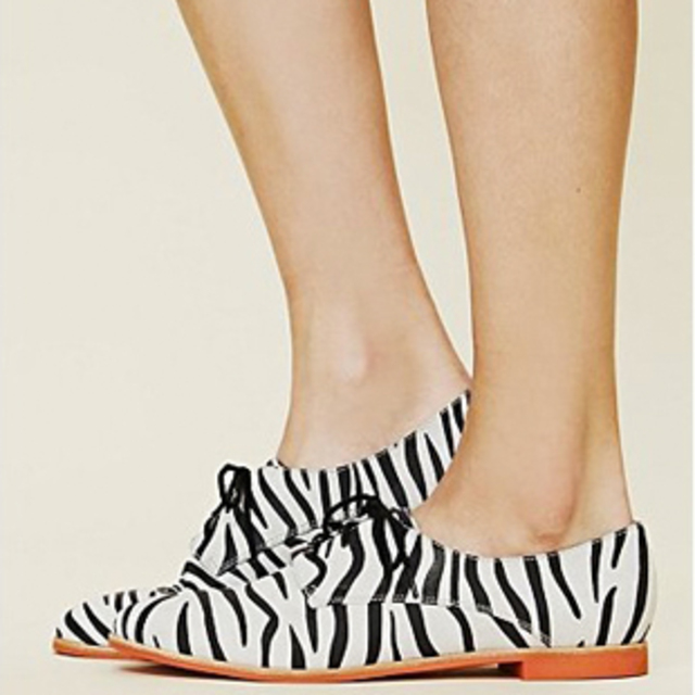Free People Zebra Print