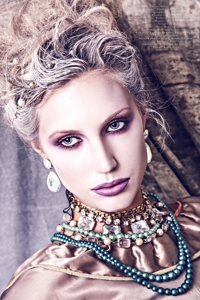 Hair/Makeup: Lindsay Mikesell, Photographer: Will Shively, Model: Kate Rapp