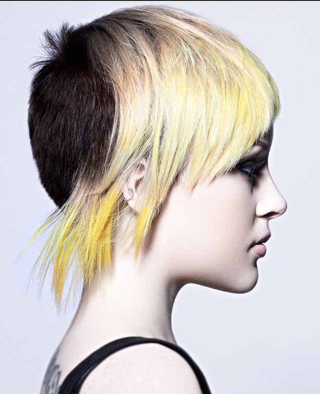 Hair Paul
Stafford 
Colour Aidan Bradley 
Photo Lee Mitchell 