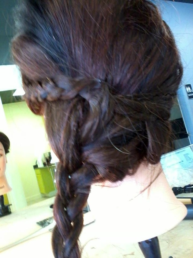 Braided up do