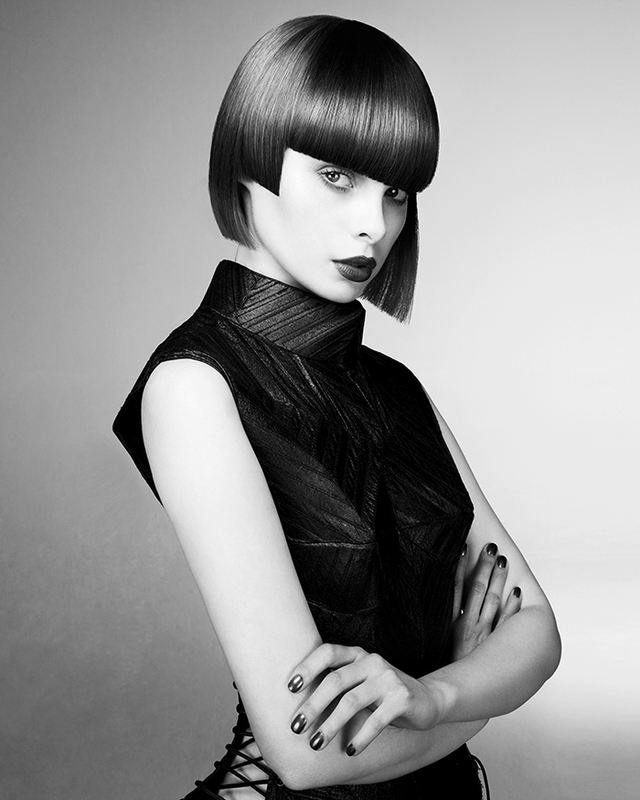 HAIR/ SEUNG KI BAEK, ARTISTIC TEAM MEMBER, RUSH HAIR PHOTOGRAPHY/ DAVID MANNAH STYLING/ BERNARD CONNOLLY MAKE-UP/ KRISTINA VIDIC 