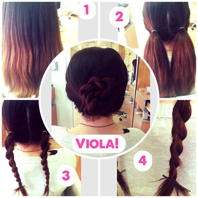 easy twisty bun