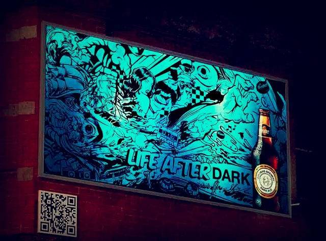 Life after dark billboard