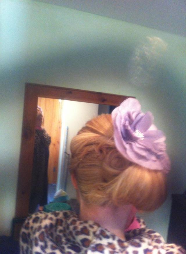 Hair up by Heidi at TGR 