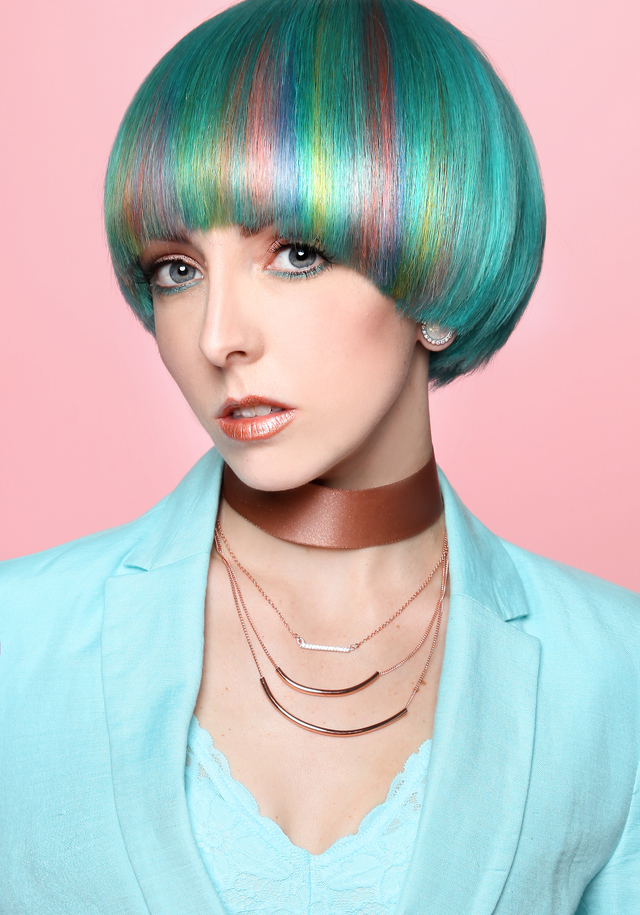 Hair: Nicole Pede  Makeup: Jessica Benner  Photography: Paula Tizzard 