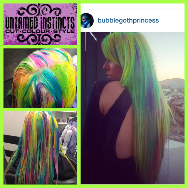 Electric Bird of Paradise Hair for KERLI