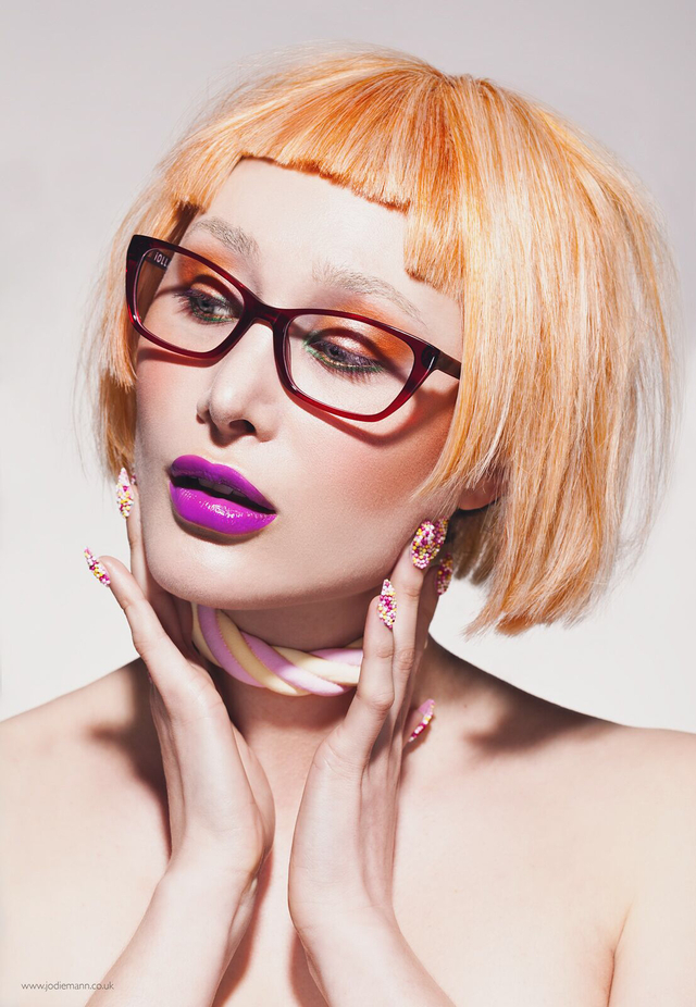 Hair by me makeup Claire Nisbet photo Jodie Mann model Shannon bradley