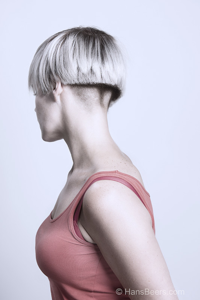 Tara, with an olympic haircut.