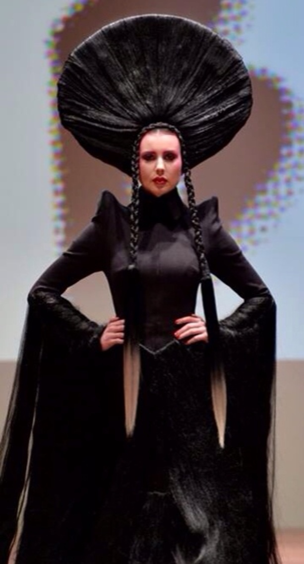 Catwalk for World.... All hair including the coat