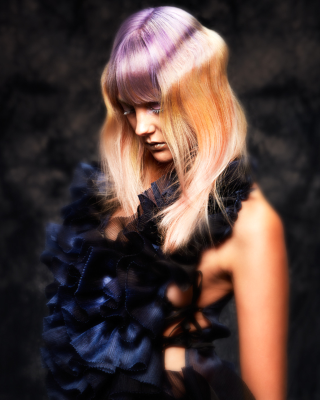 ASHLEIGH HODGES FOR JAMIE STEVENS HAIR USING MATRIX