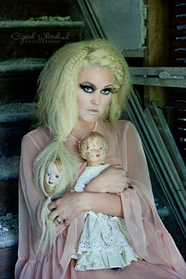 Darker side of dolls photo shoot 