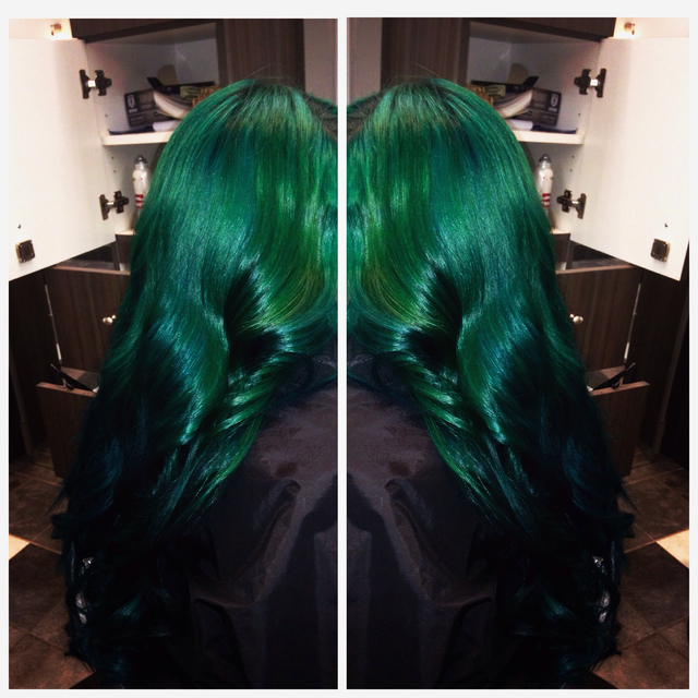 Mermaid hair