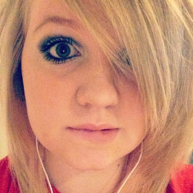 edgy blonde