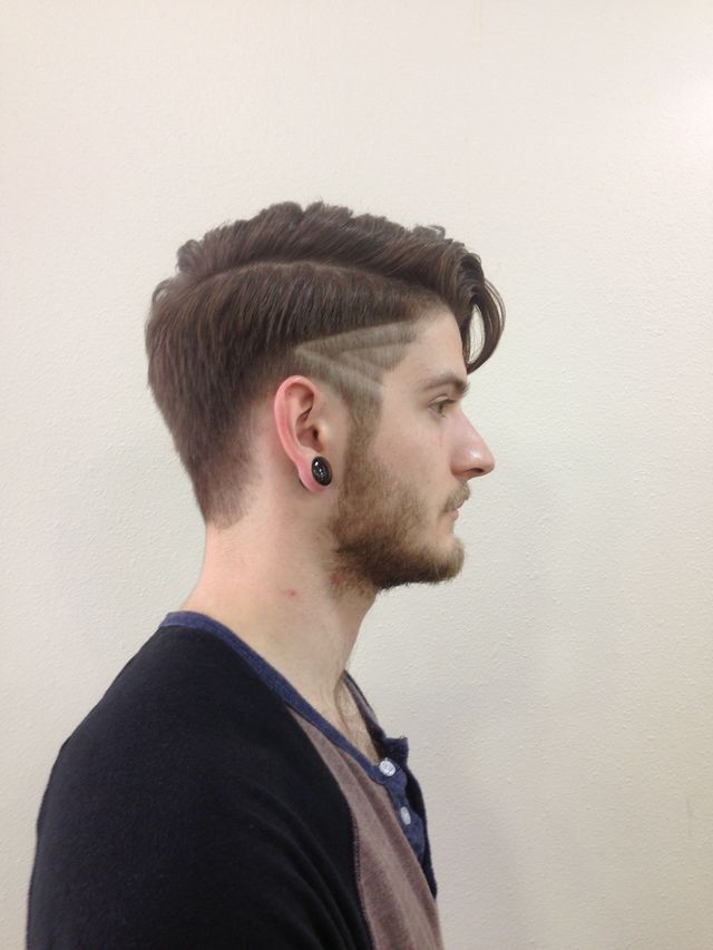 edgy men's cut