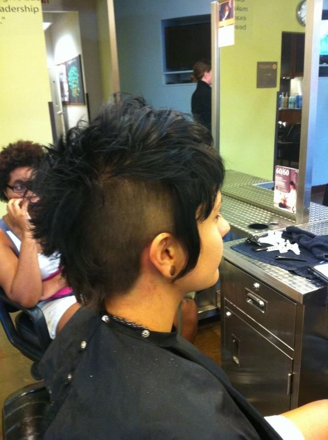 edgy mohawk